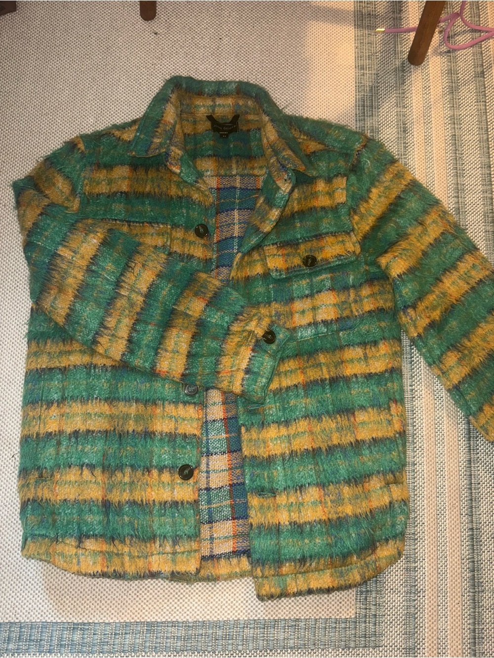 John Geiger Green Mohair Flannel Szn 3